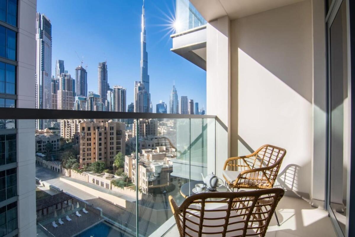 Appartement Silkhaus Design 1Bdr With Burj Khalifa View In New Tower à Dubaï Extérieur photo