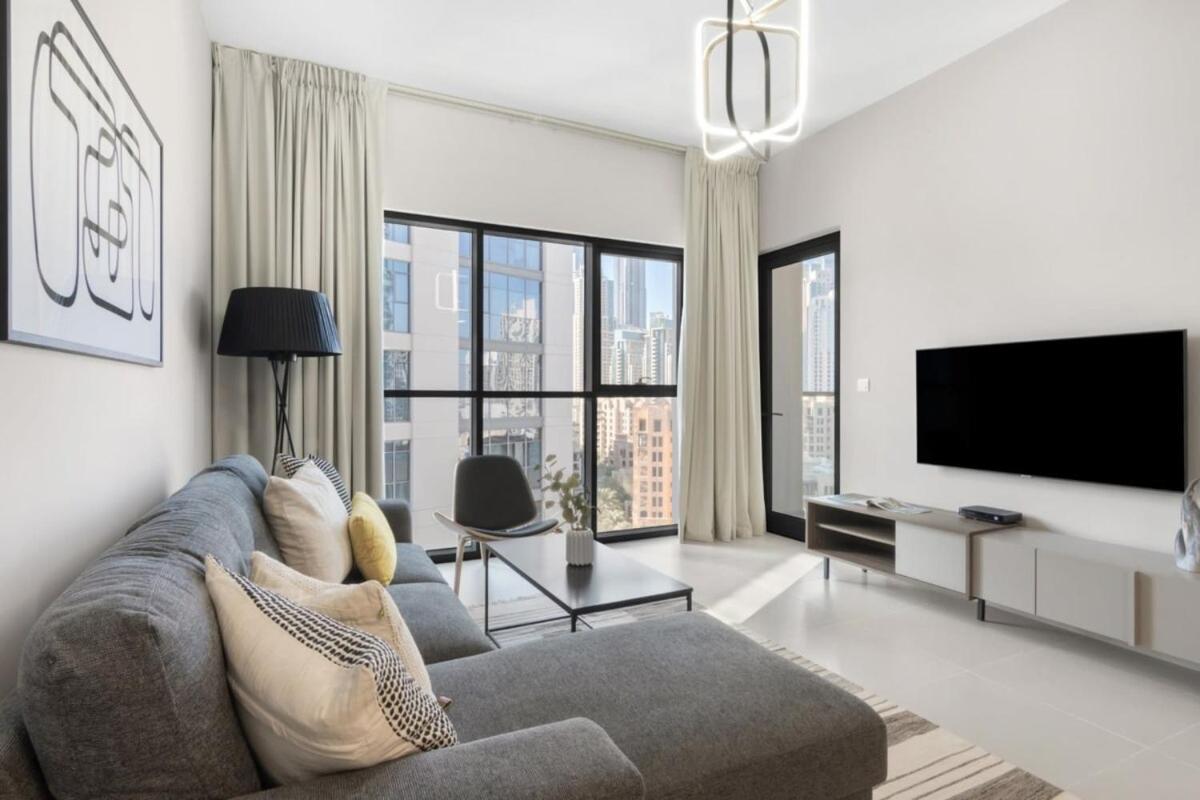 Appartement Silkhaus Design 1Bdr With Burj Khalifa View In New Tower à Dubaï Extérieur photo