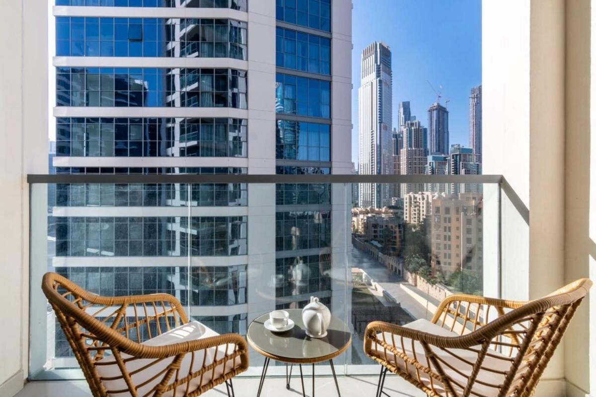 Appartement Silkhaus Design 1Bdr With Burj Khalifa View In New Tower à Dubaï Extérieur photo