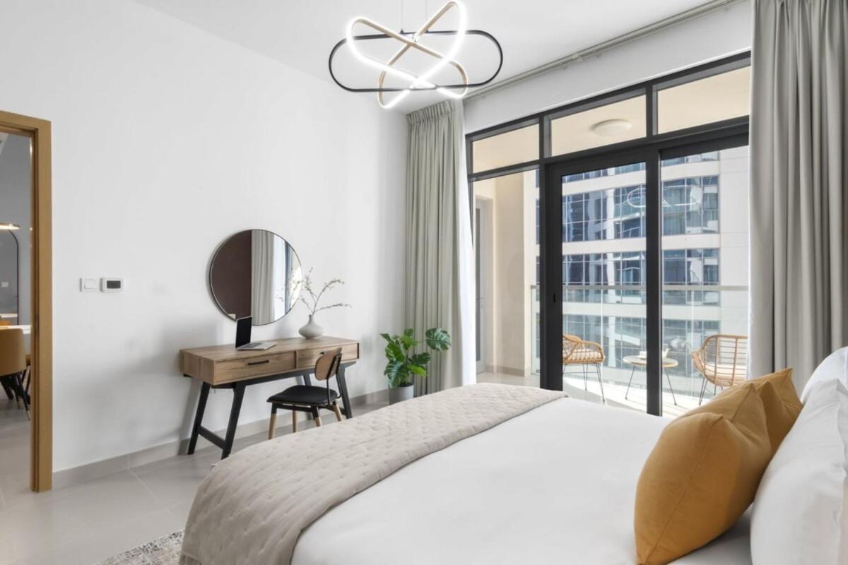 Appartement Silkhaus Design 1Bdr With Burj Khalifa View In New Tower à Dubaï Extérieur photo